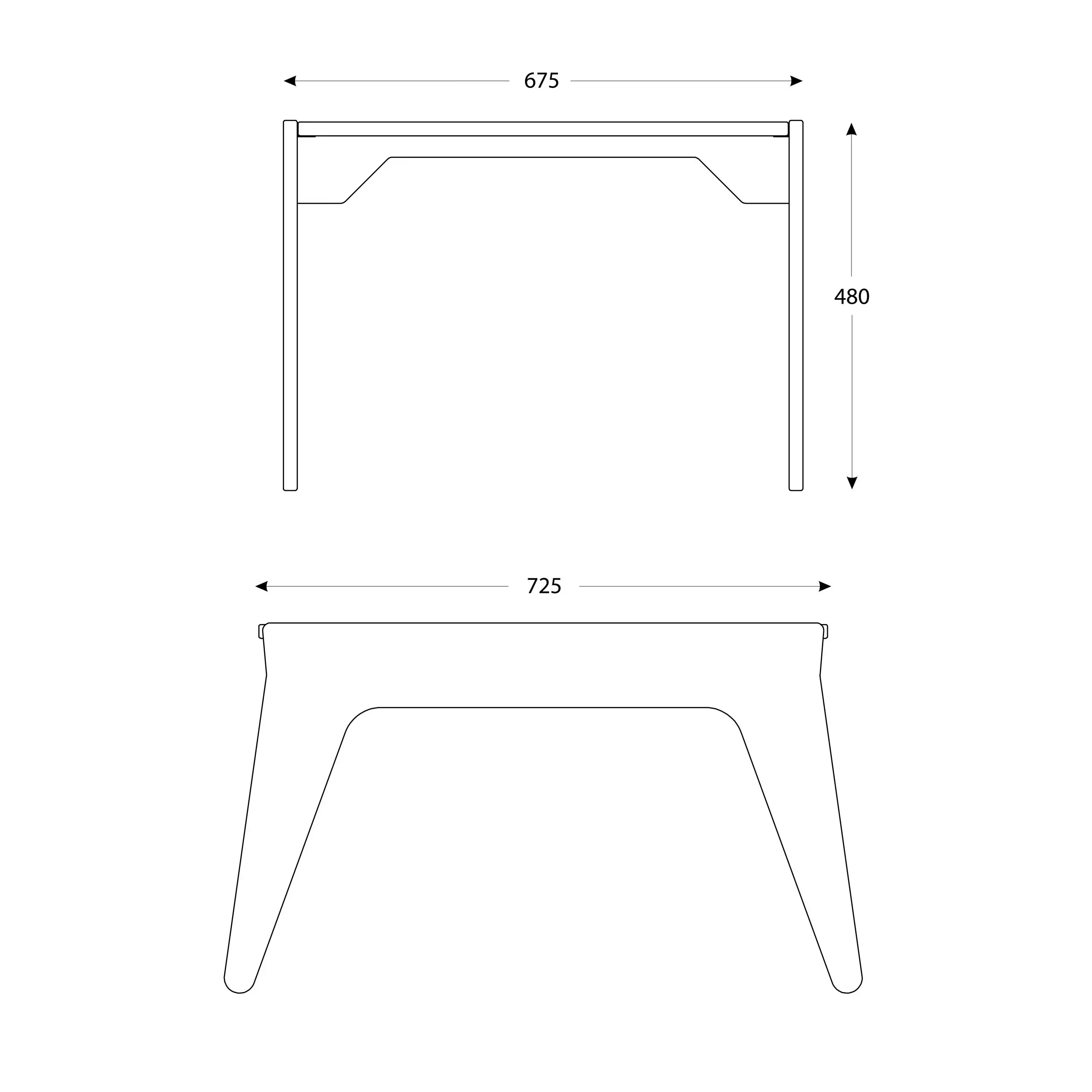 children’s table smaller AHOI by WolfBerry