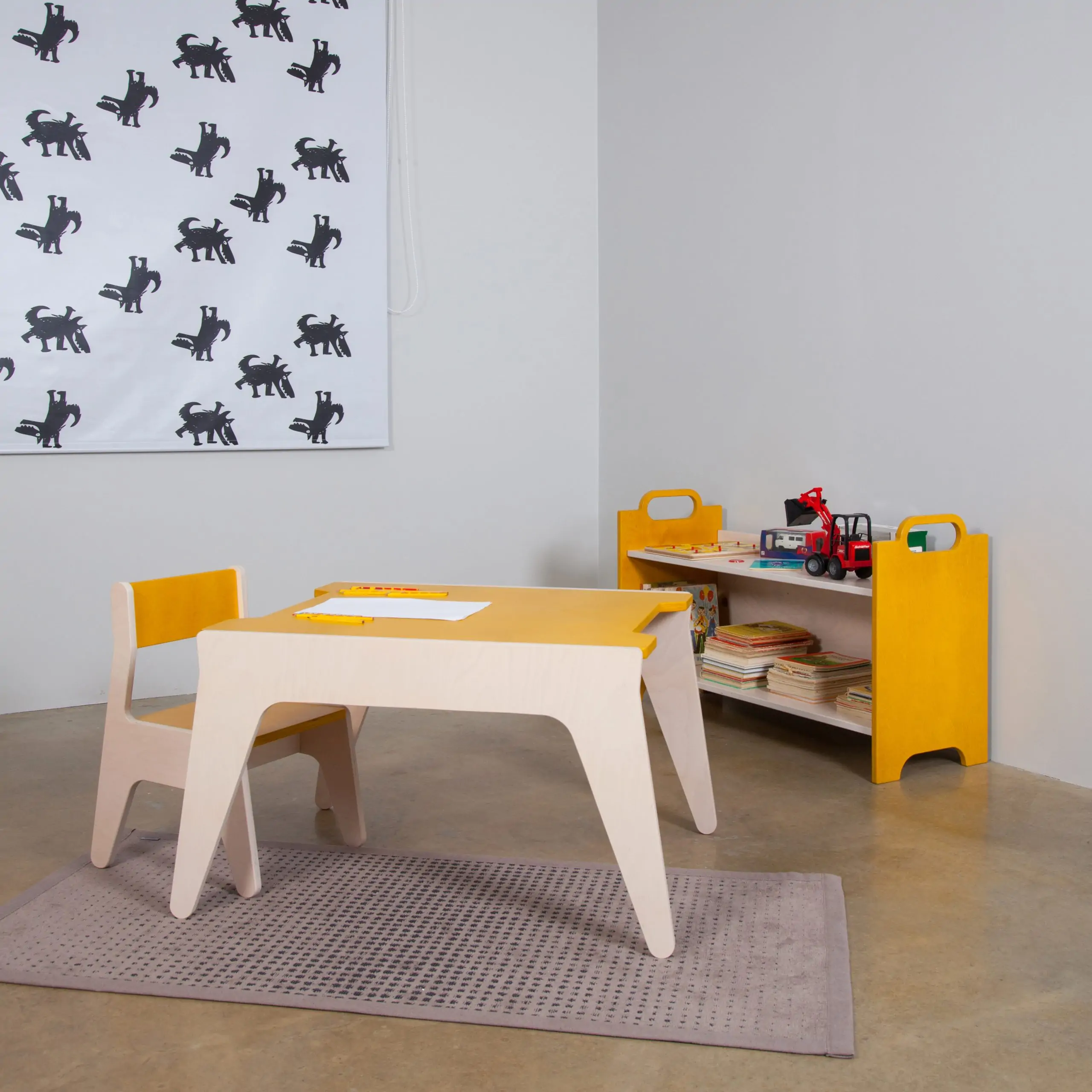 children’s table smaller AHOI by WolfBerry