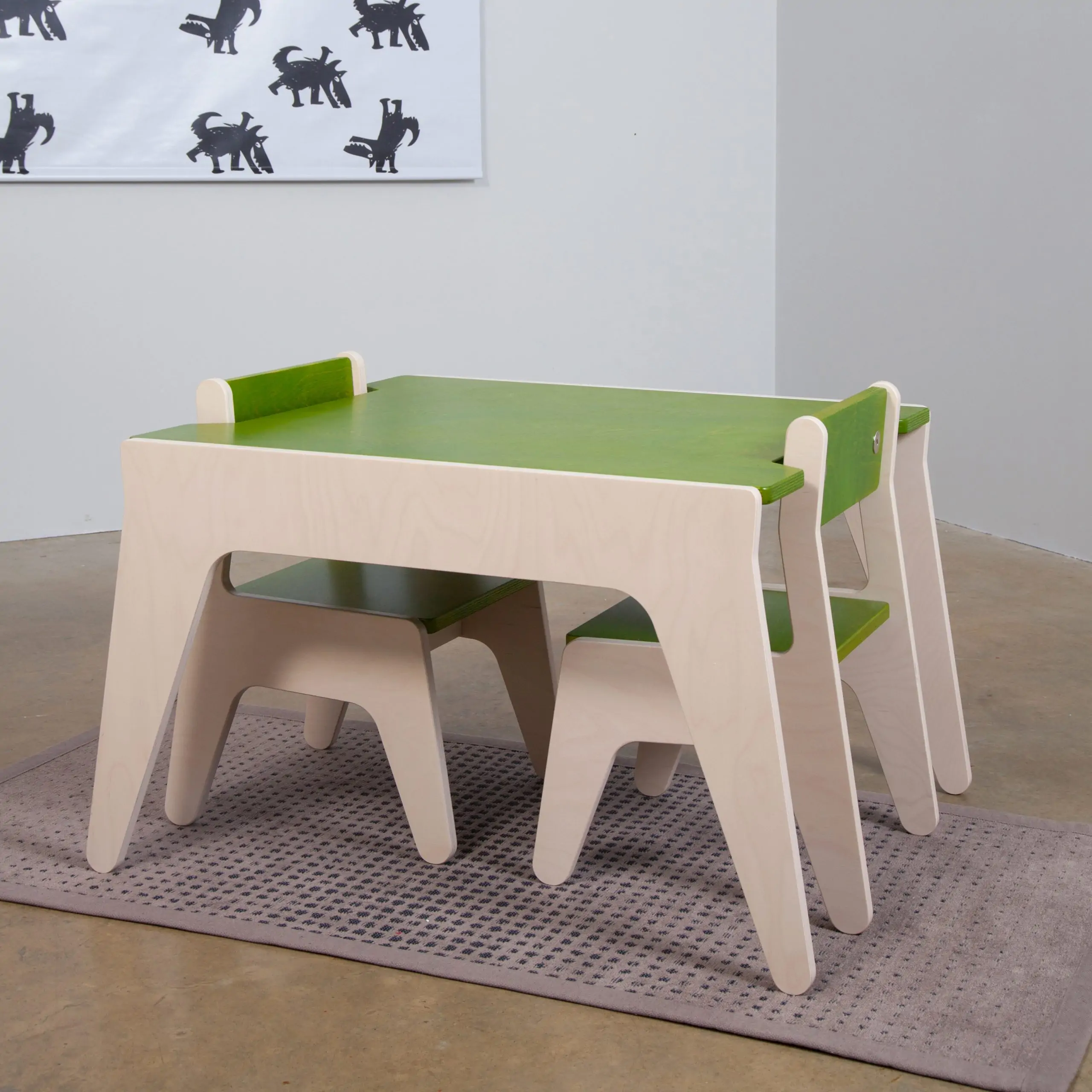 children’s table smaller AHOI by WolfBerry