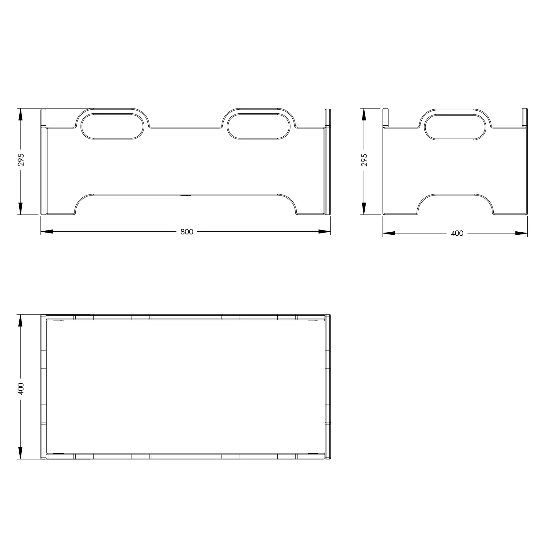 box without lids KANN by WolfBerry