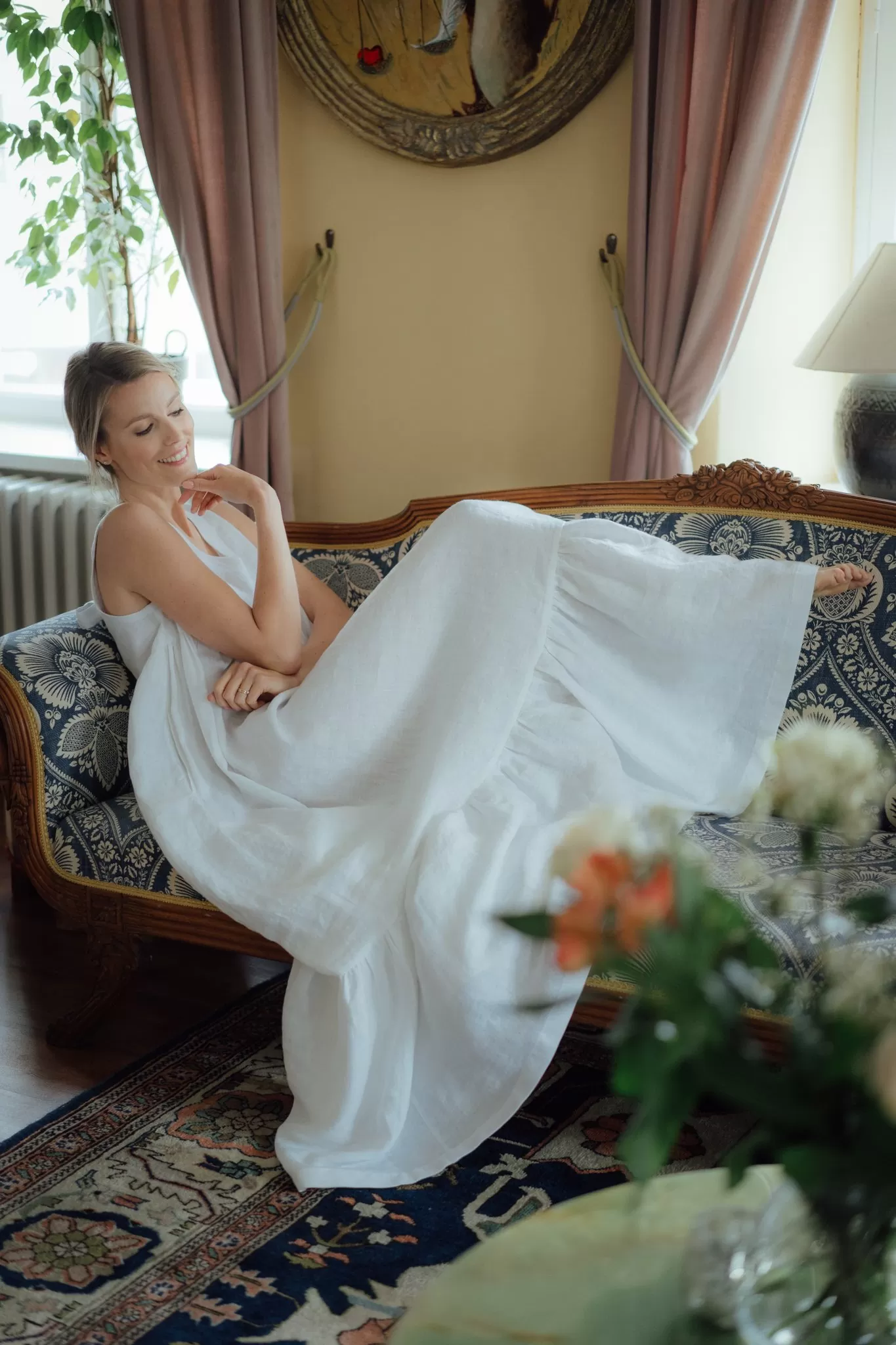 linane maxi kleit EMMA by Luxe Hapsal