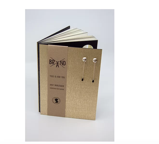 kõrvaehted märkmikuga TISS IS FOR YOU by Krista Lehari