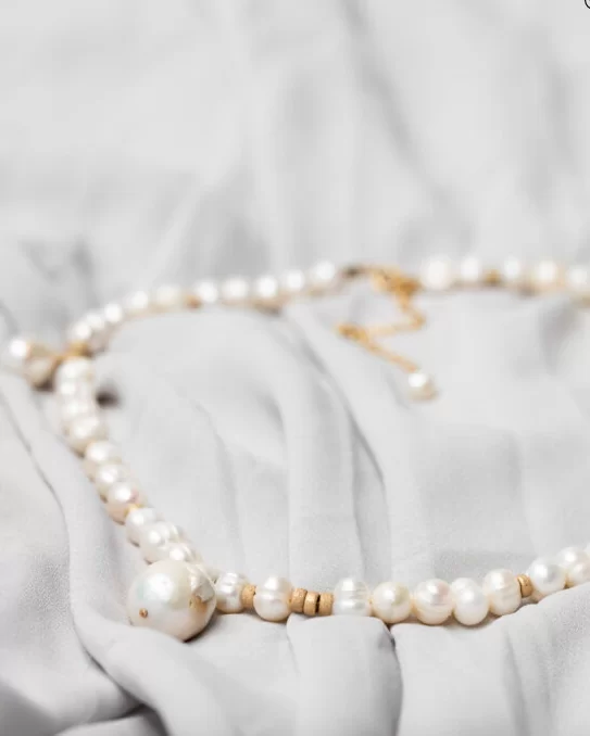 kaelaehe pärlitest CUSTOM MADE PEARL NECKLACE by NVBYK
