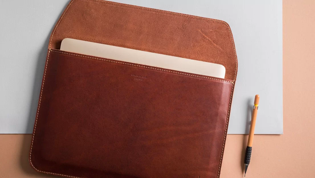 laptop bag SLIM NOTE SACK by Craftory