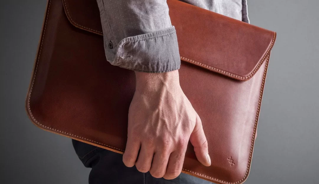 laptop bag SLIM NOTE SACK by Craftory