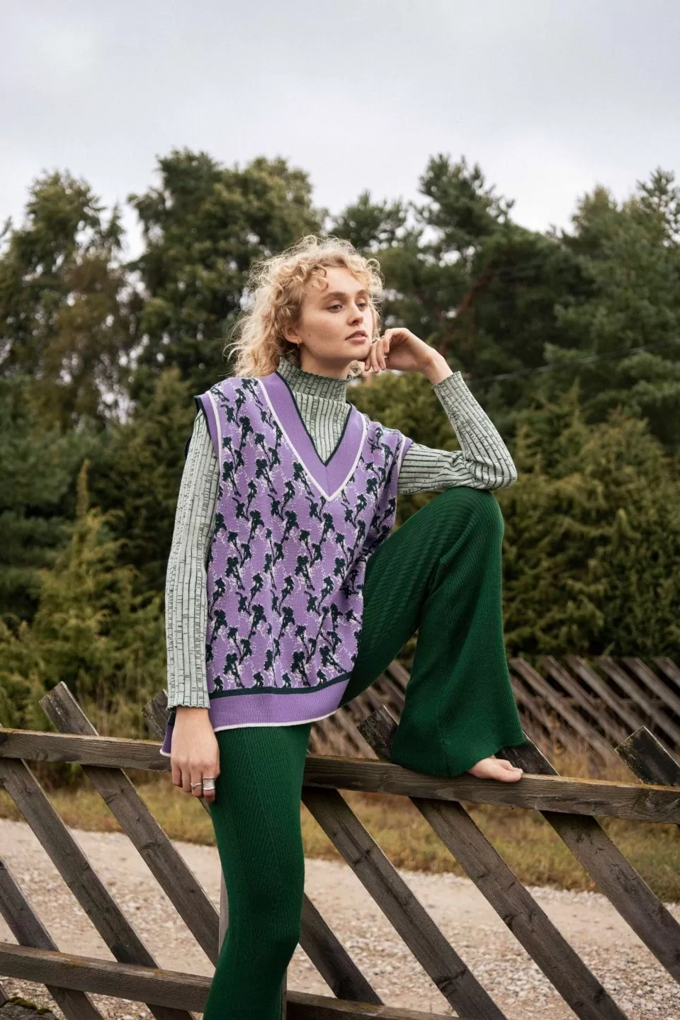 meriino vest VIOLA by Woolish