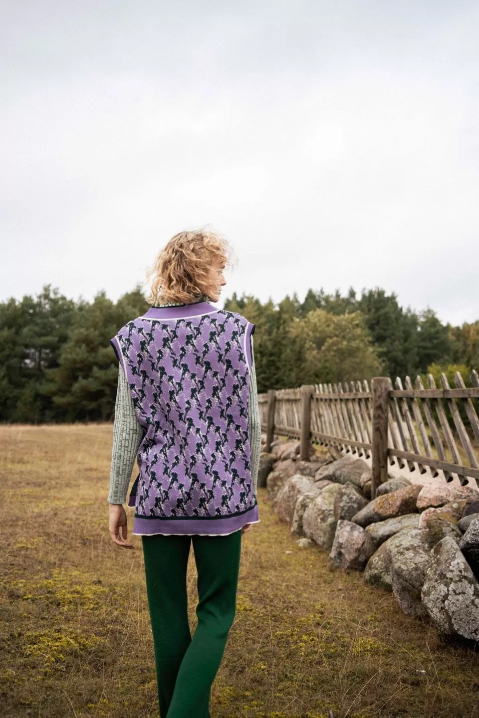 meriino vest VIOLA by Woolish