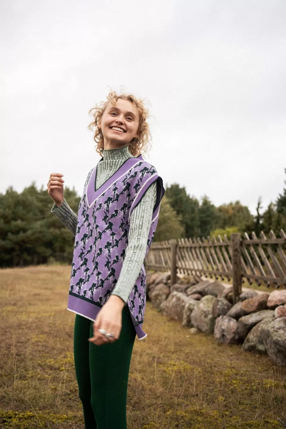 meriino vest VIOLA by Woolish