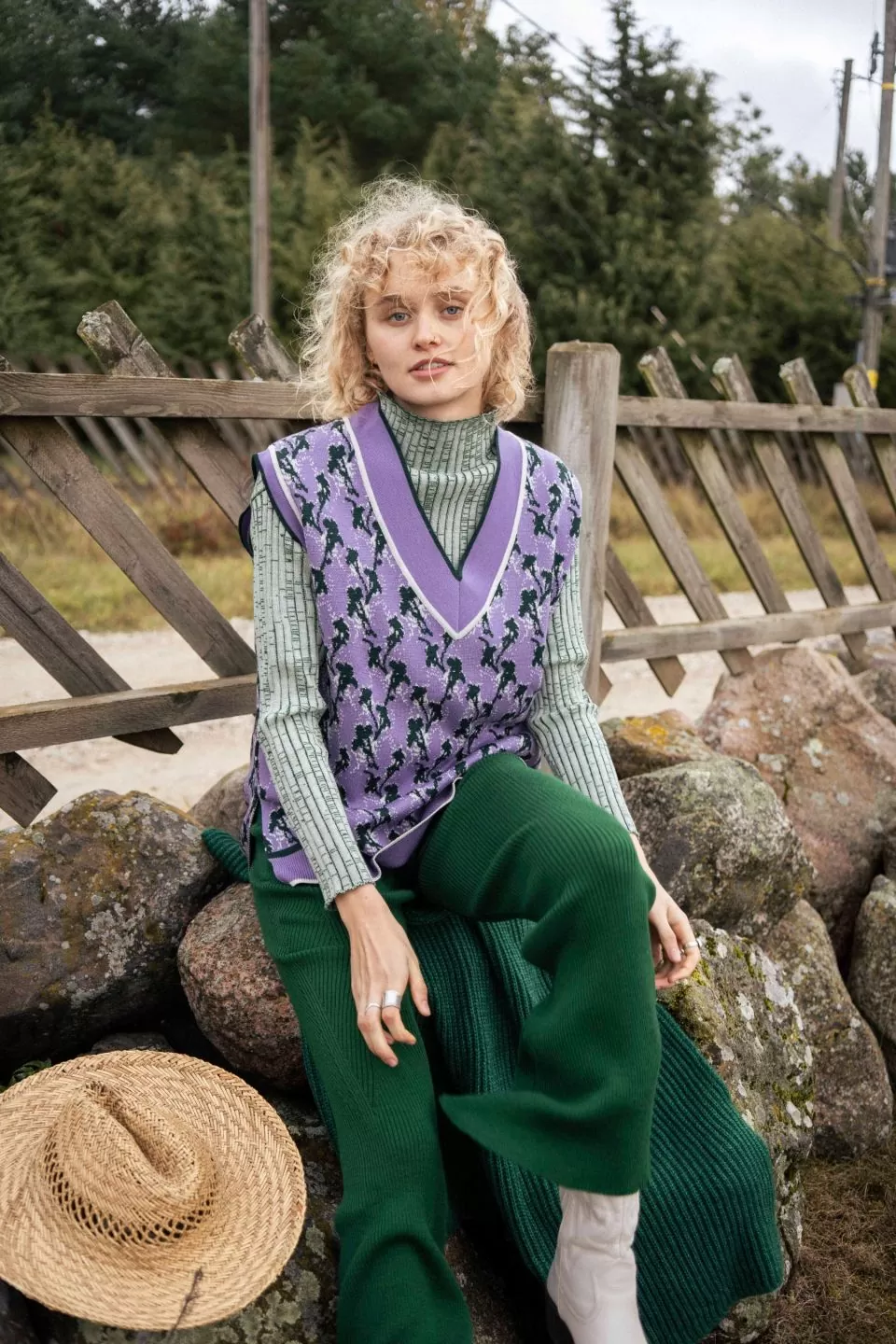 meriino vest VIOLA by Woolish