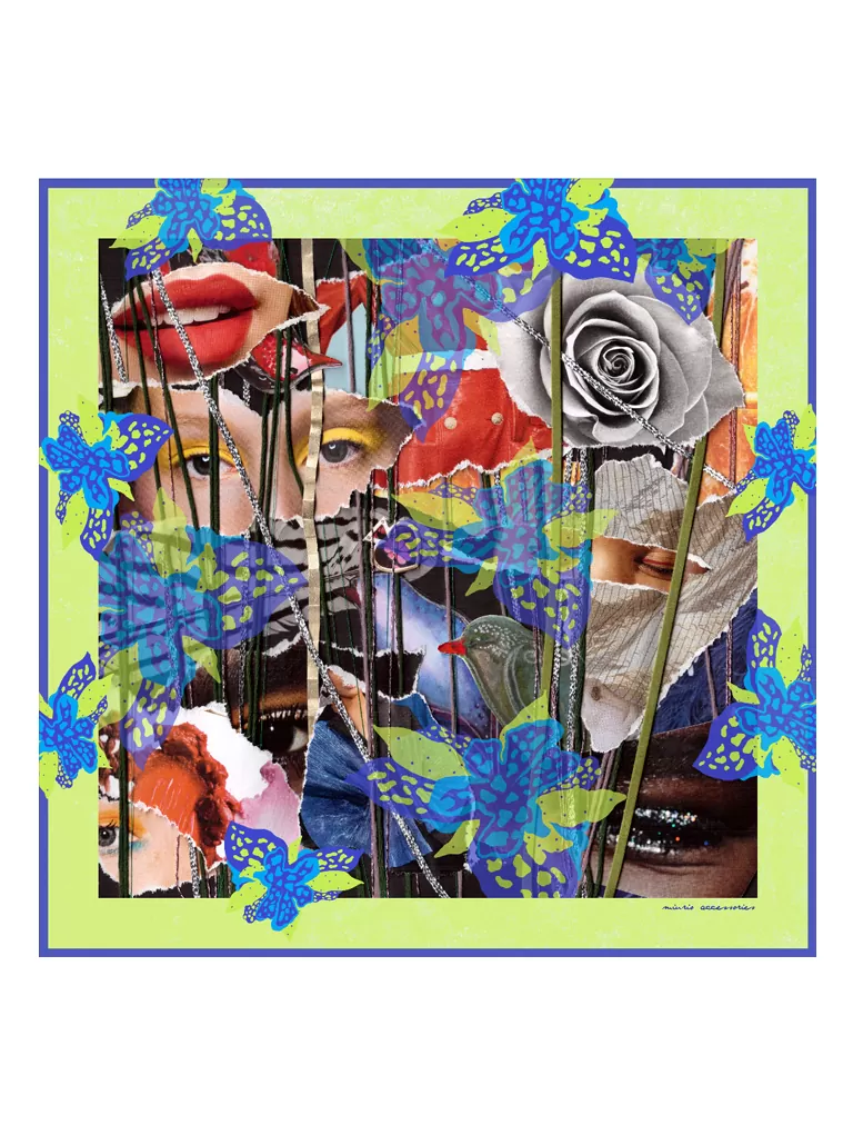 siidirätik FASHION CHAOS by Miurio (120x120)