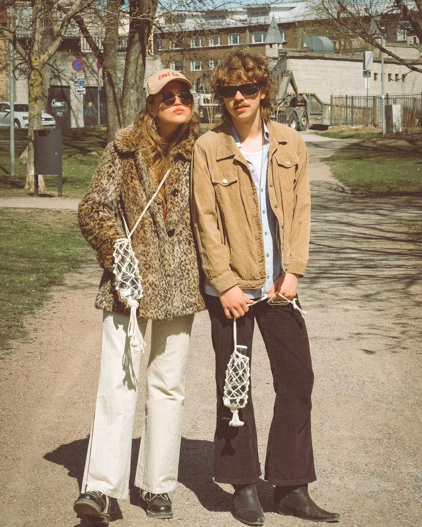 bottle bag KNOT NOT TOTE by knot not tote