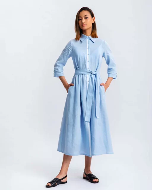 linane kleit NORA by Muulin