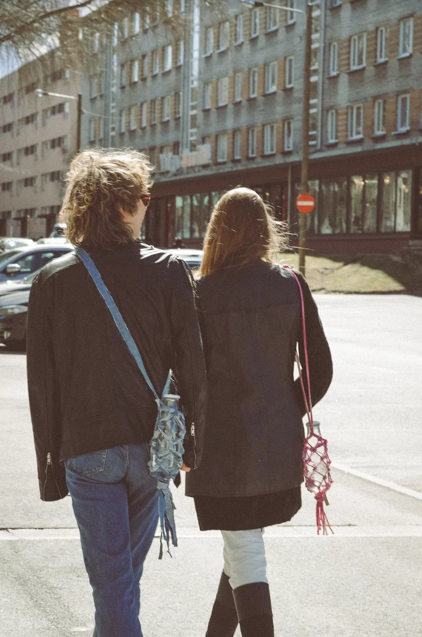 bottle bag KNOT NOT TOTE by knot not tote