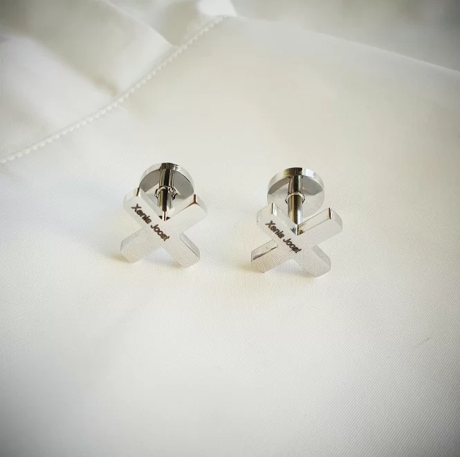mansetinööbid X-CUFFLINKS by Xenia Joost