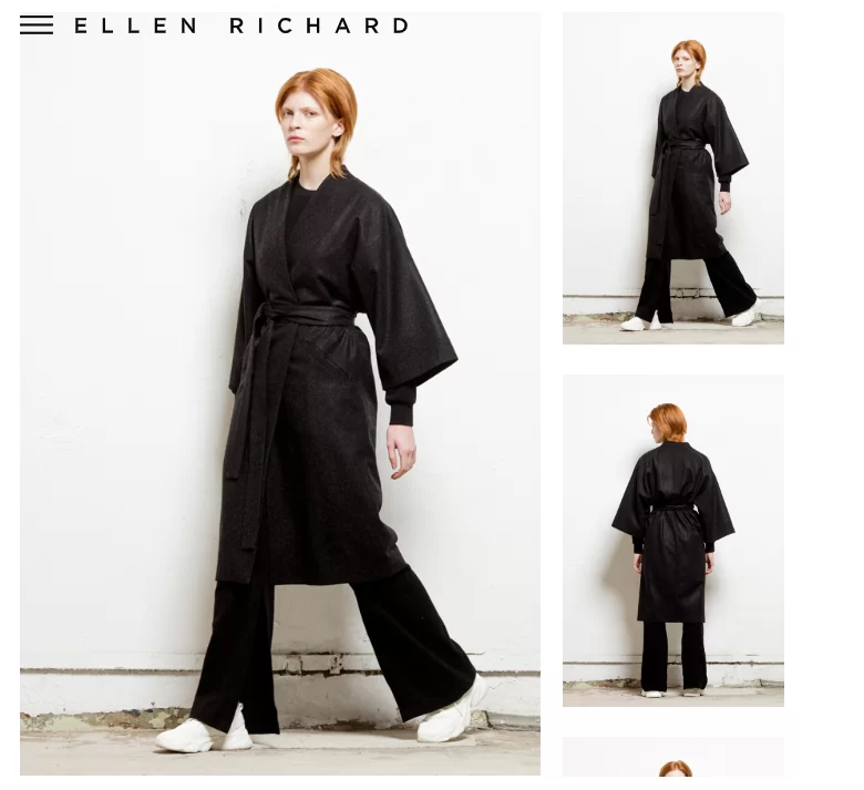 villane kimono by Ellen Richard