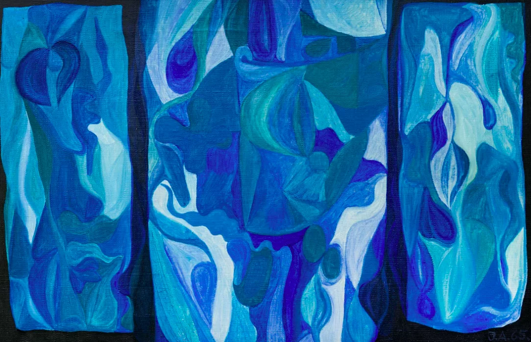 siidirätik ARRAK TRIPTÜHHON (1965) by Miurio (65x65)