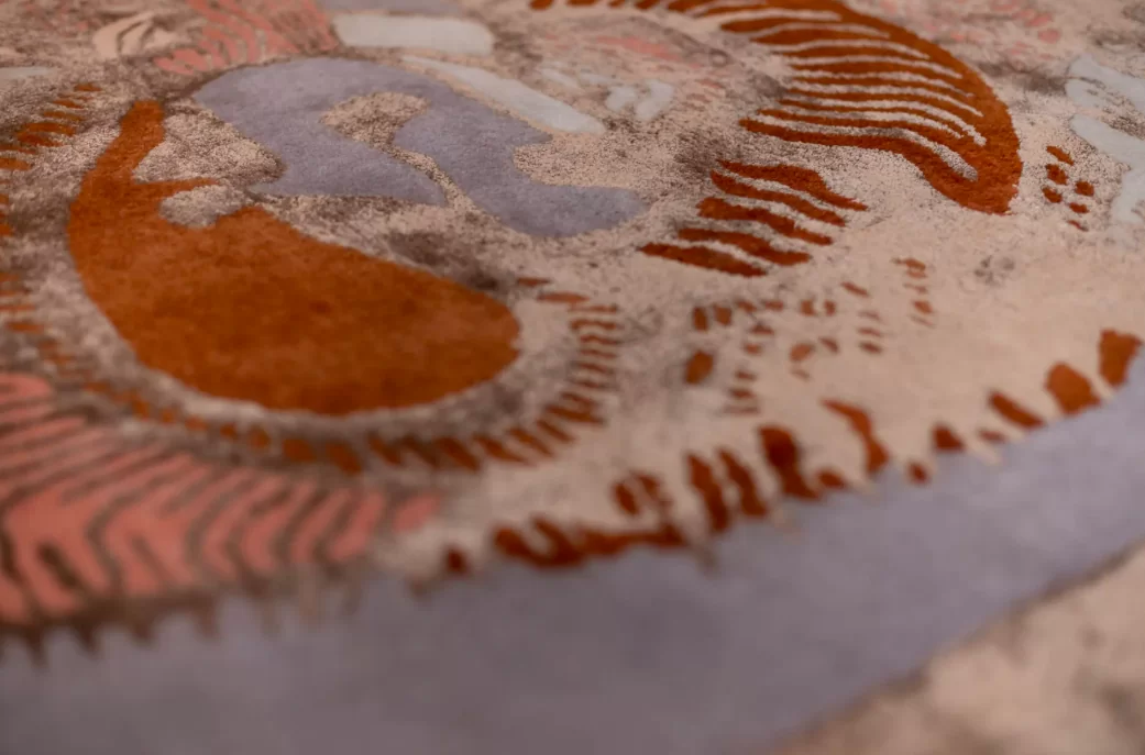 käsitöövaip ARRAK OBJEKT (1966) by Miurio