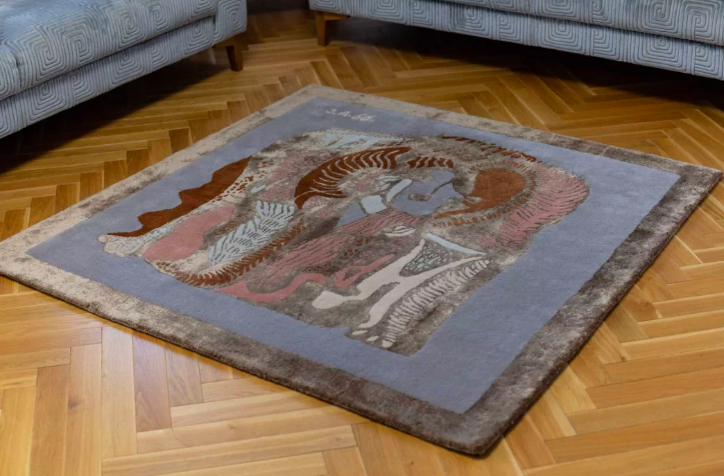 käsitöövaip ARRAK OBJEKT (1966) by Miurio