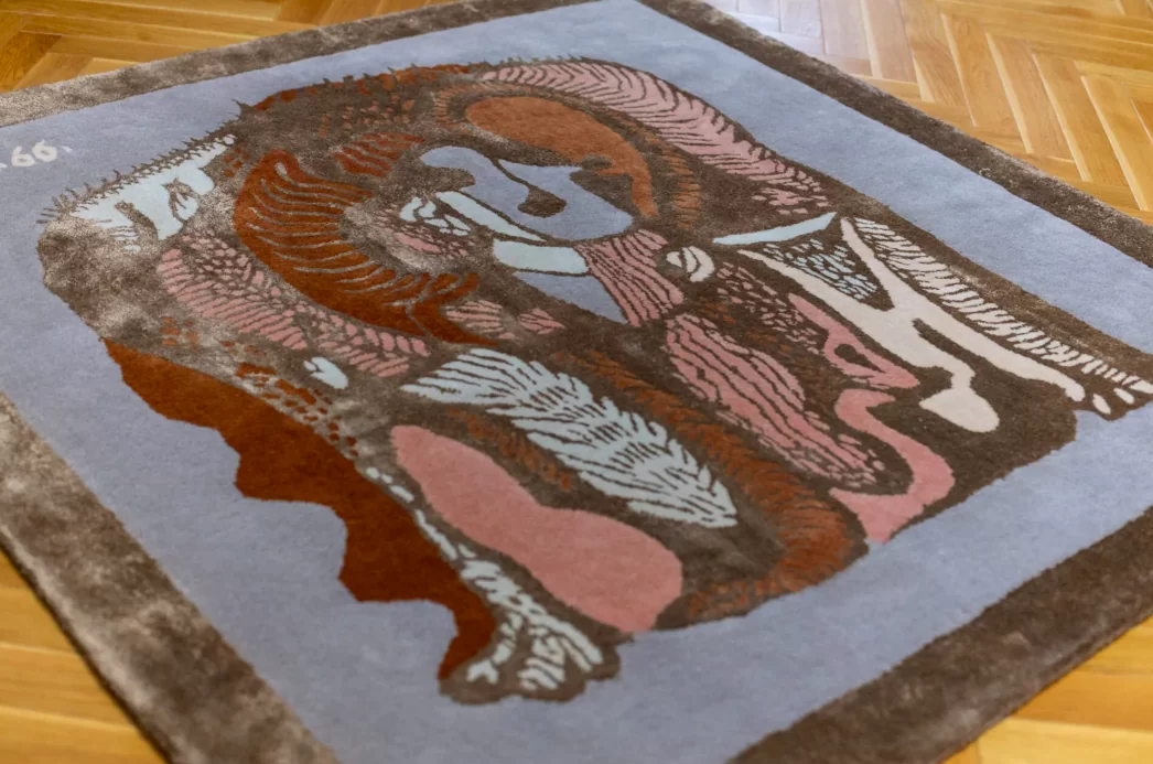 käsitöövaip ARRAK OBJEKT (1966) by Miurio