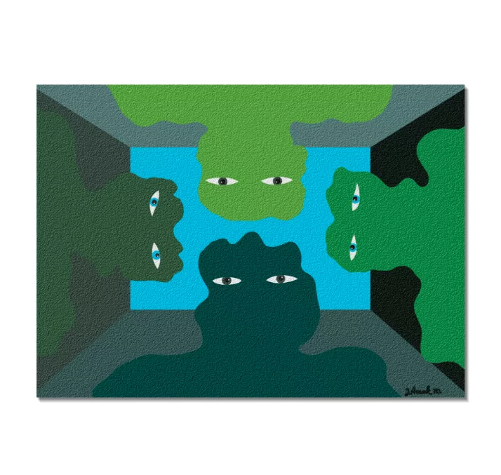 rug ARRAK “VIEWERS” (1970) by Miurio Studio