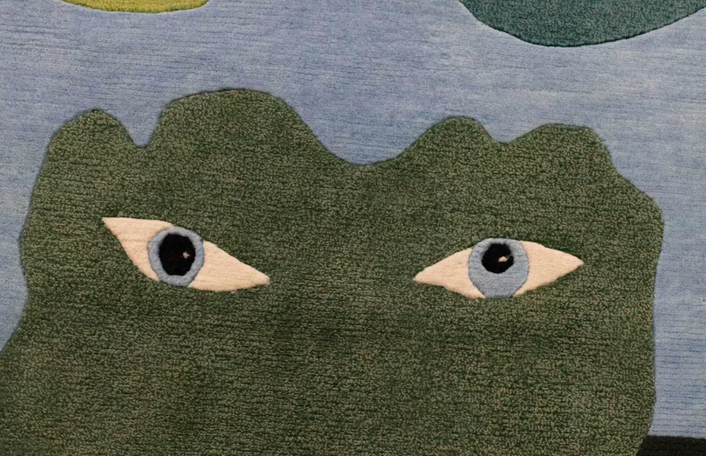 rug ARRAK “VIEWERS” (1970) by Miurio Studio