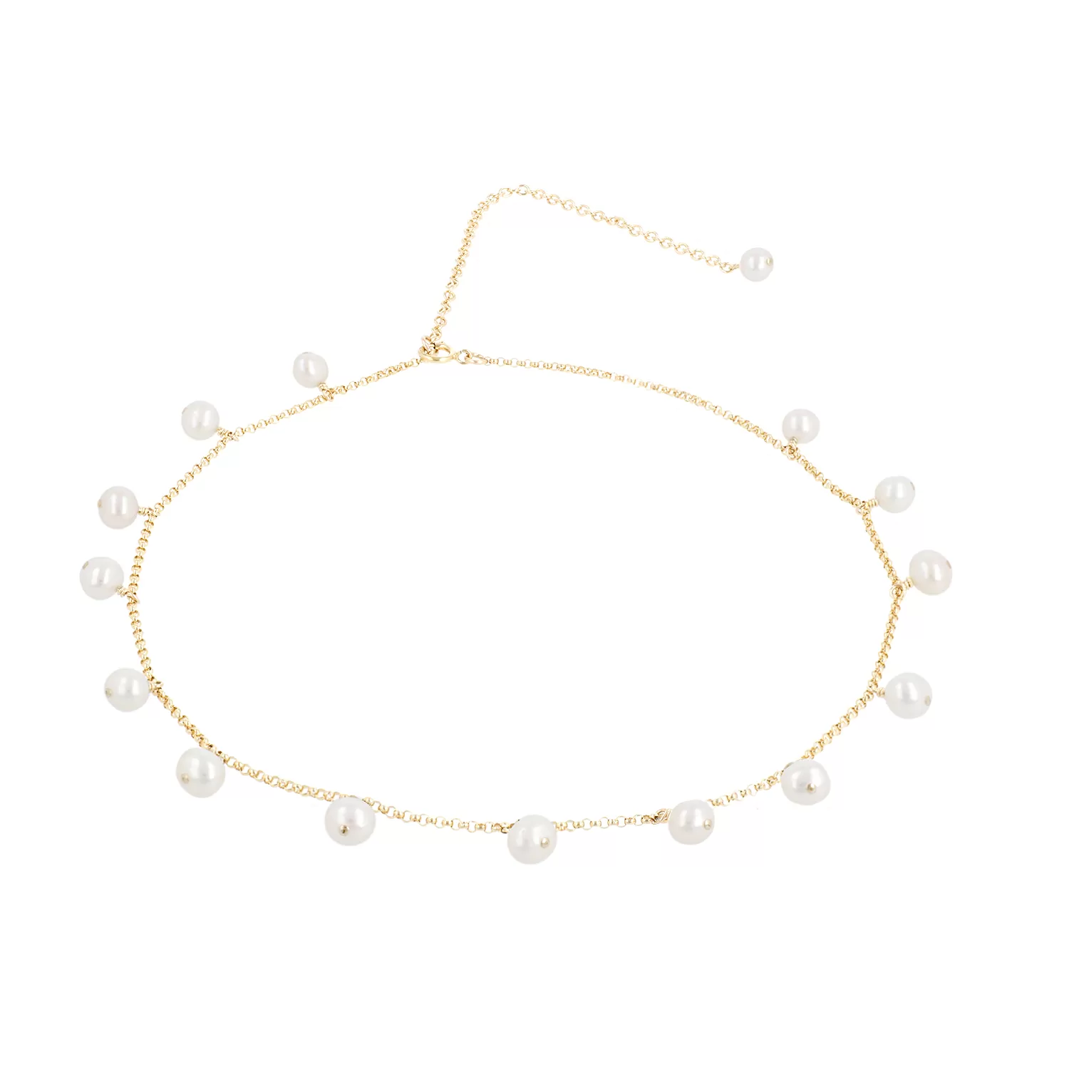 necklace CHOKER - PEARL by NVBYK