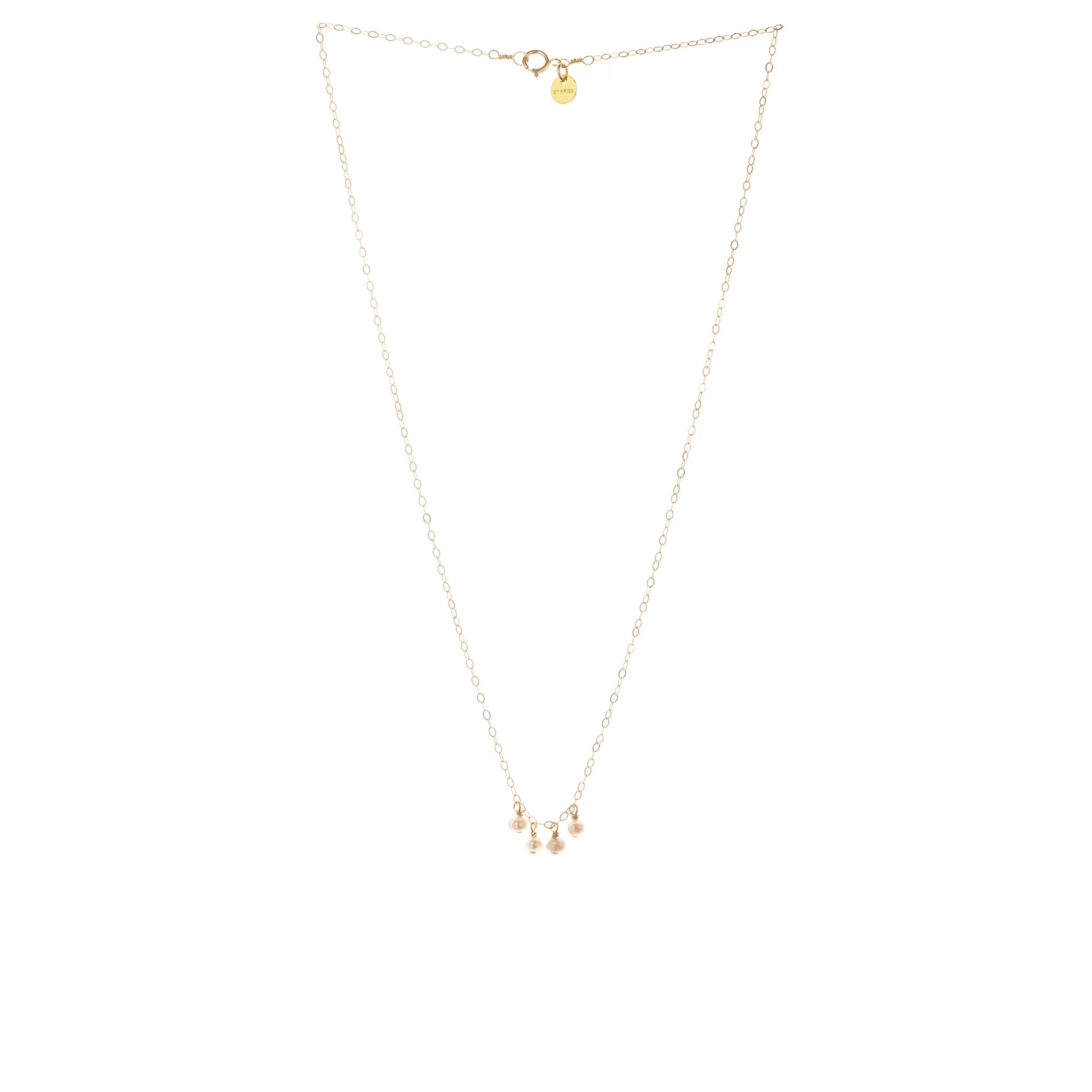 necklace FRAGILE - PEARL by NVBYK