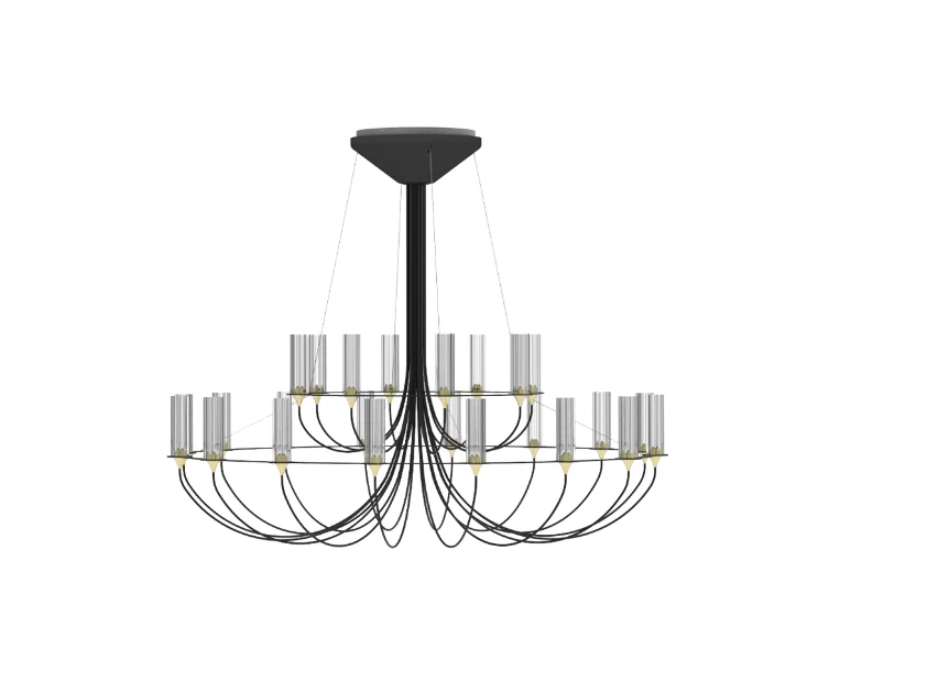 chandelier LUCERNA 24 by SEOS