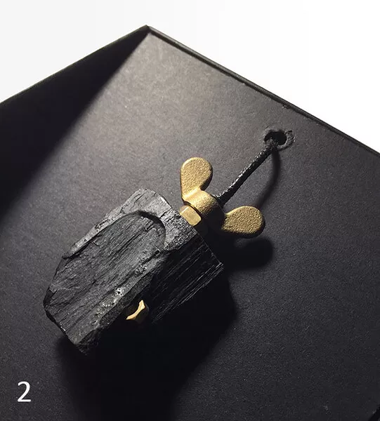 jewellery series: CHARCOAL by K i l l u d