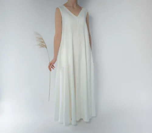 linane maxi kleit ANITA by Luxe Hapsal