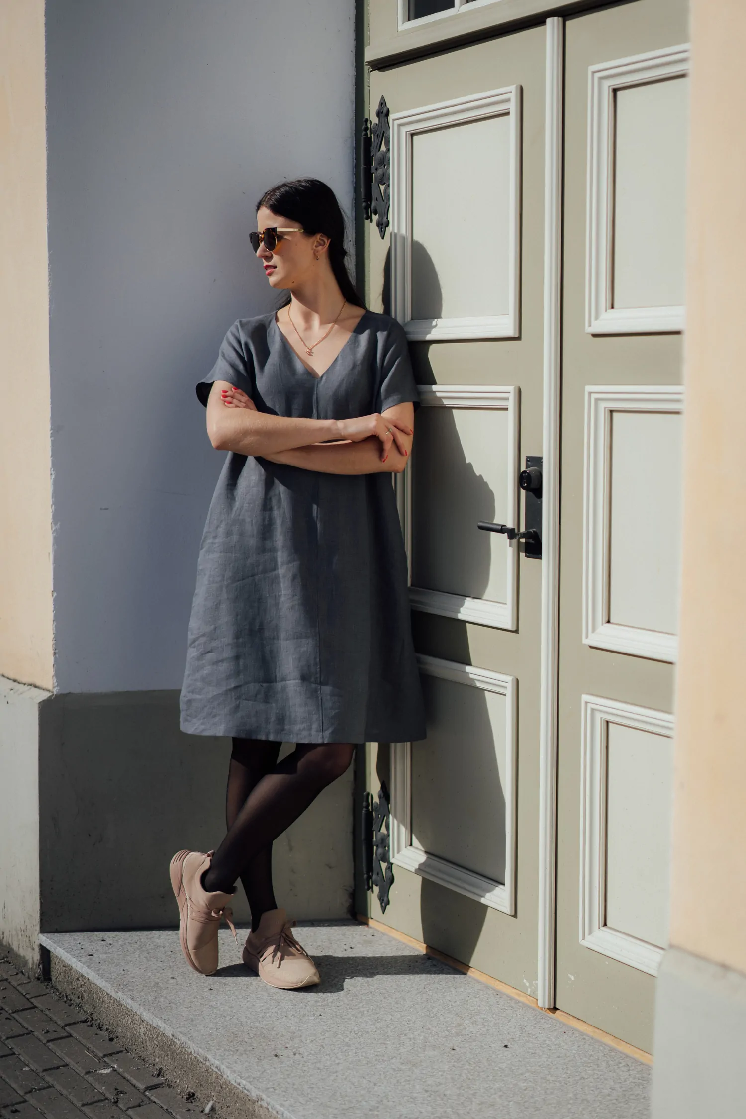 linane kleit IDA by Luxe Hapsal