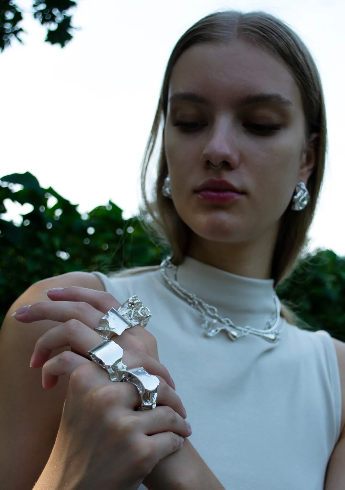 sõrmus EROSIOON KESKMINE by Zylely