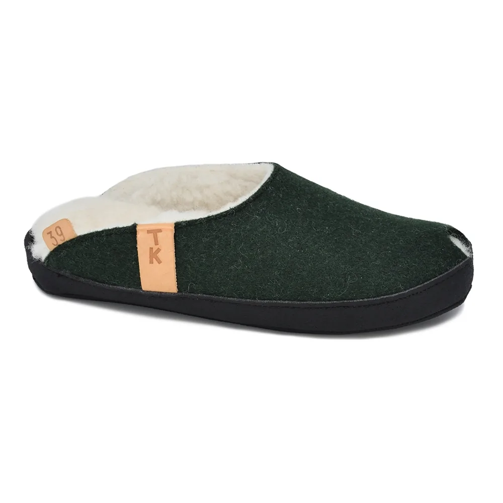 slippers BRUSSELS with lamb´s wool by TOKU