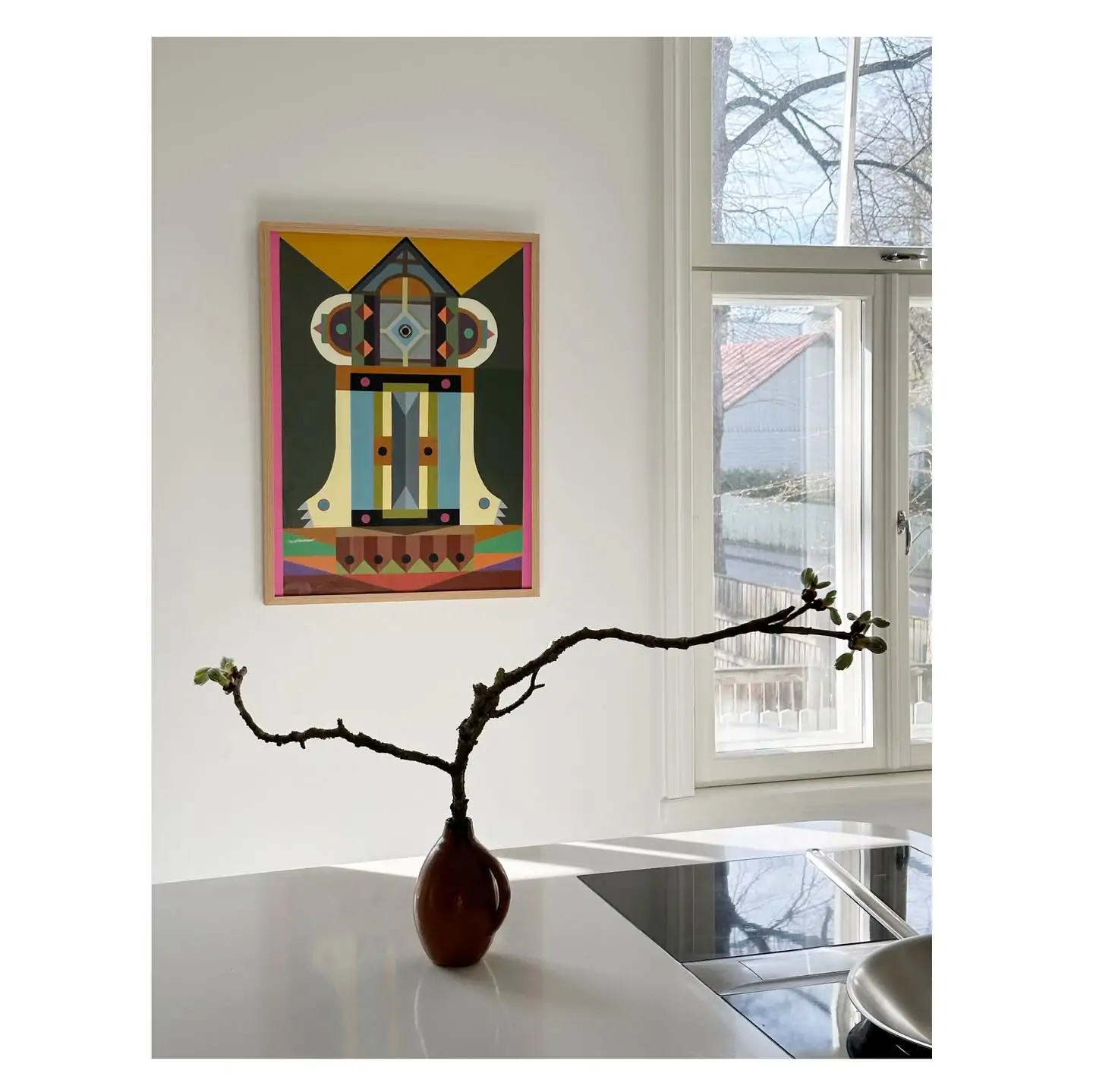 raamitud digiprint BIRDHOUSE by Maarit Pöör