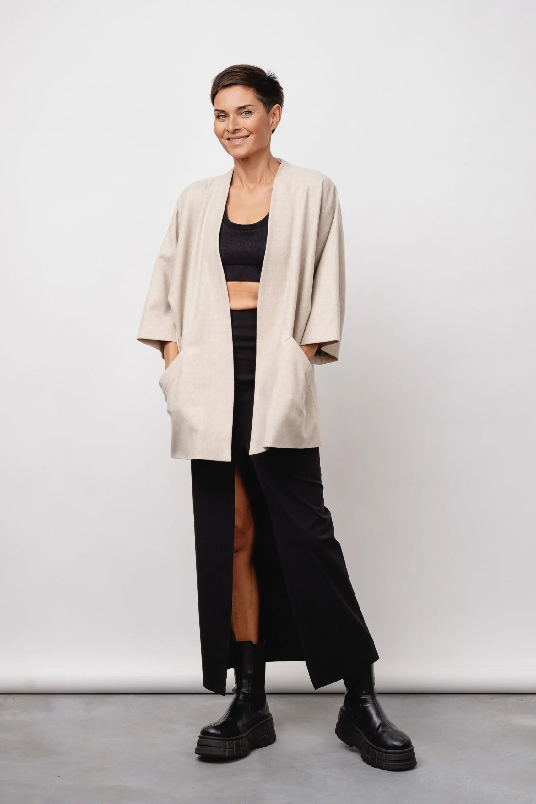 woolen kimono GION by Ellen Richard