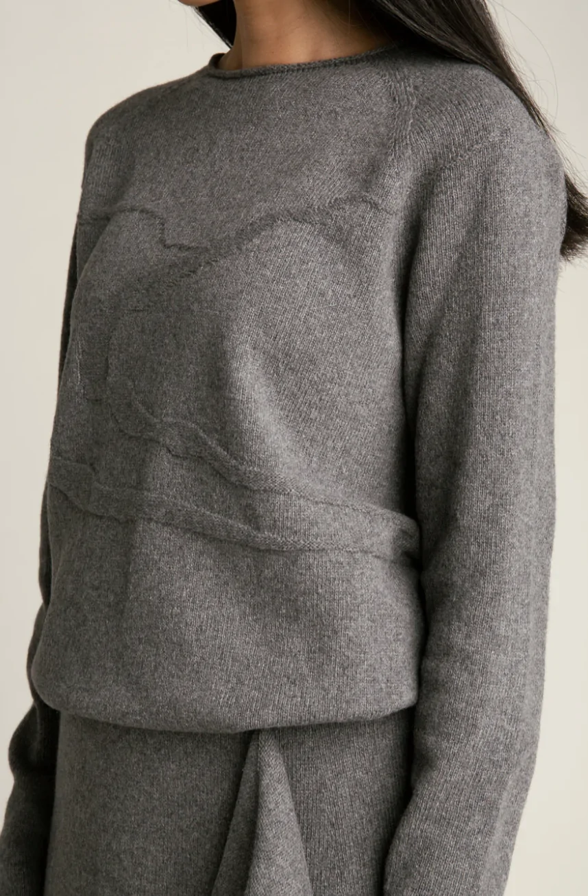 ümbertöödeldud villast õmblusteta sviiter by Reet Aus