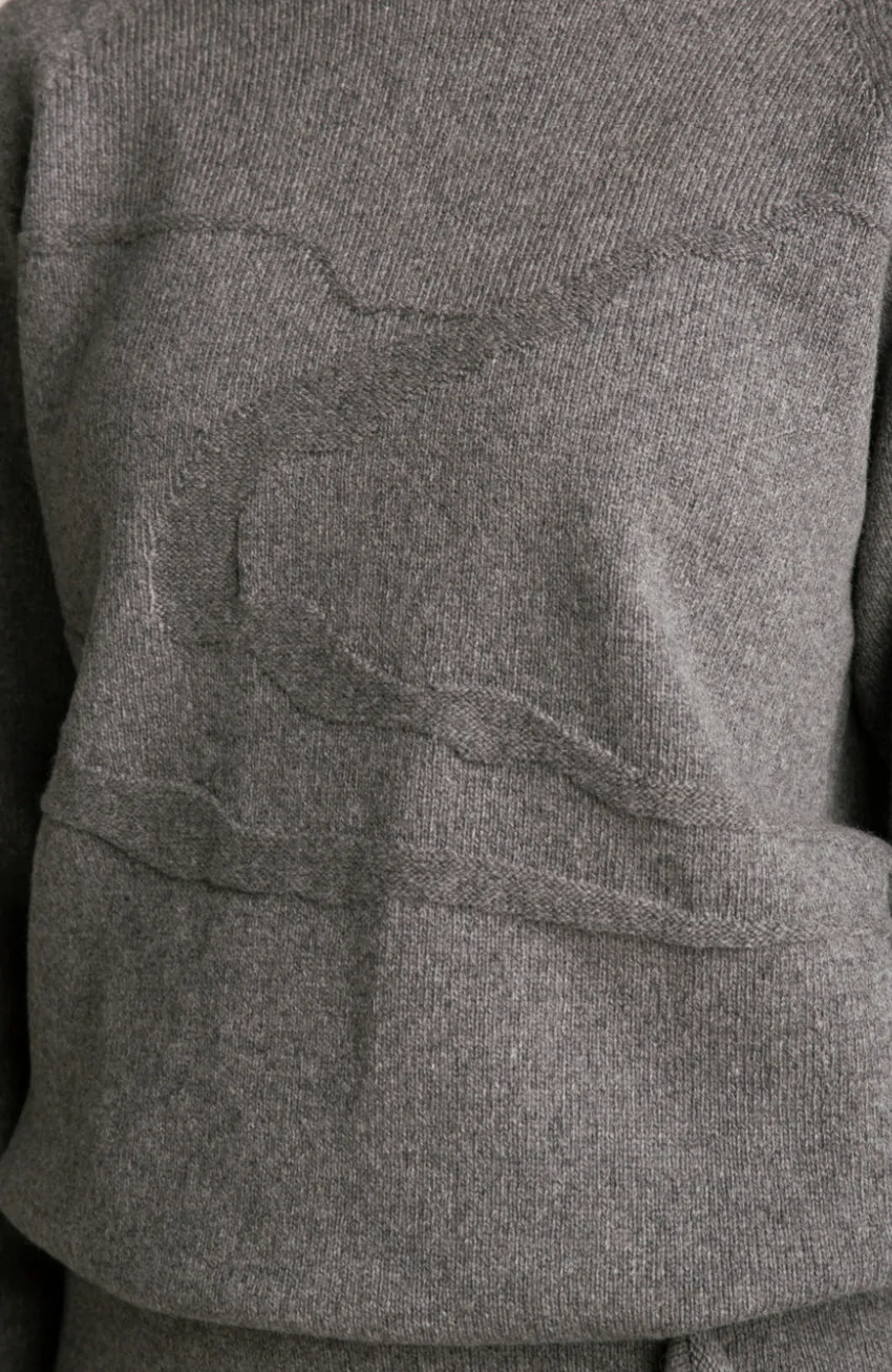 ümbertöödeldud villast õmblusteta sviiter by Reet Aus