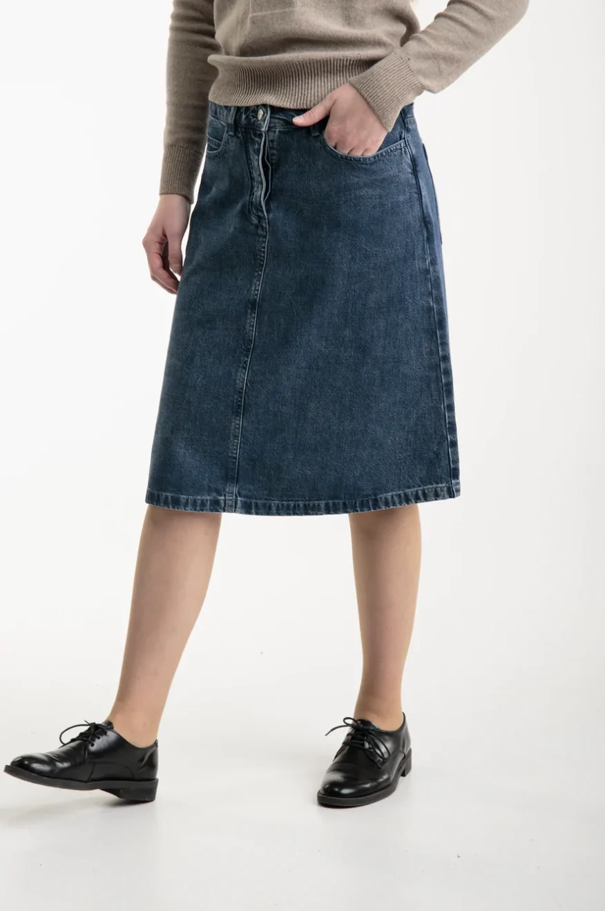 ümbertöödeldud kangast naiste seelik by Reet Aus