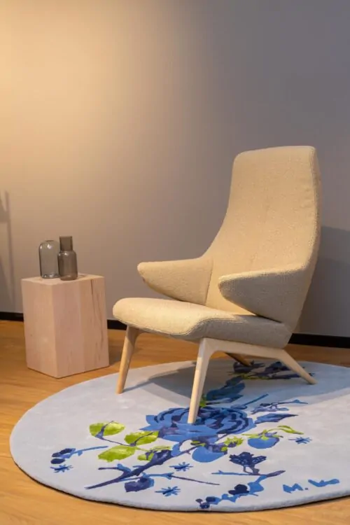 rug M. LEIS “FLOWERS LXIV” by Miurio Studio