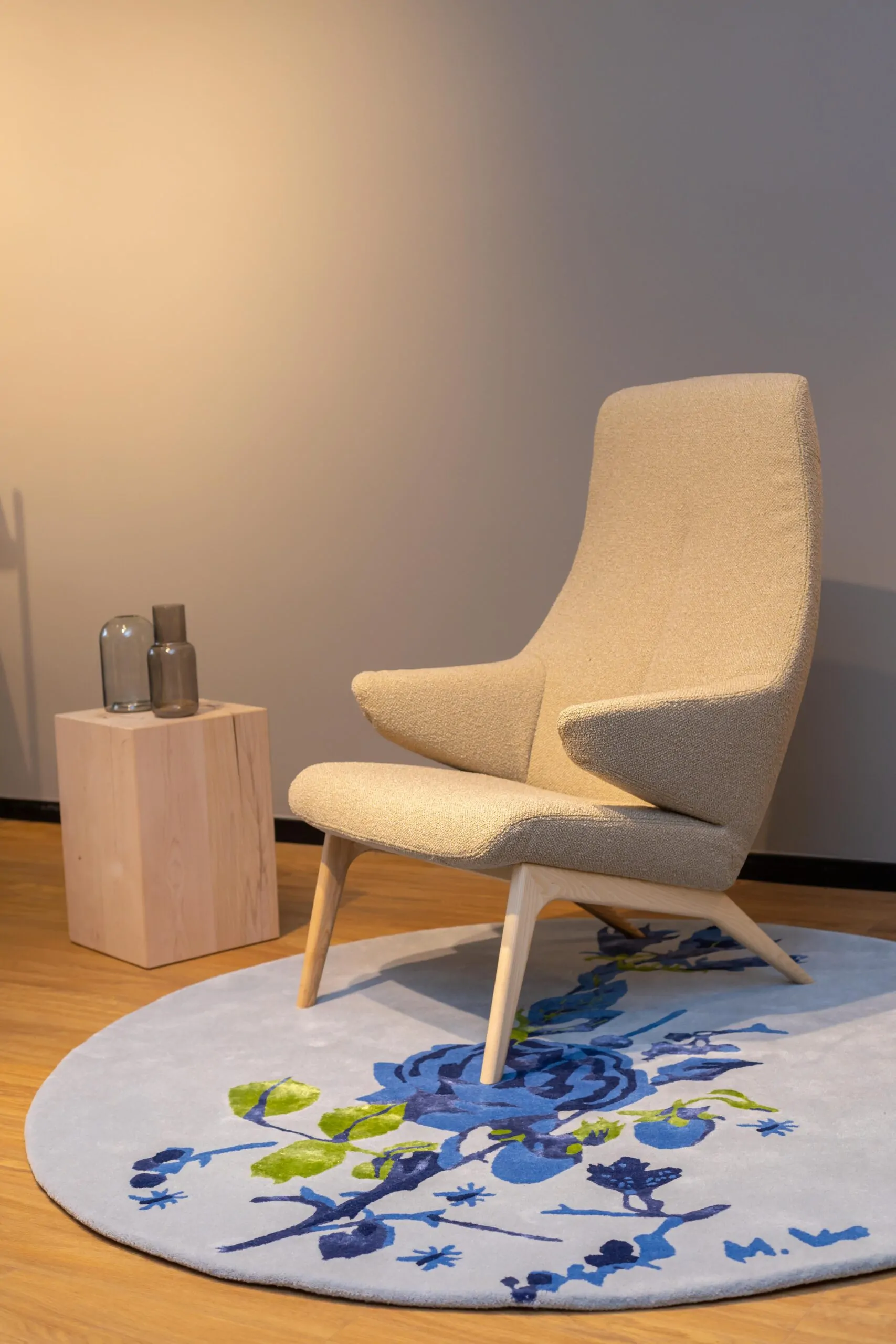 rug M. LEIS “FLOWERS LXIV” by Miurio Studio