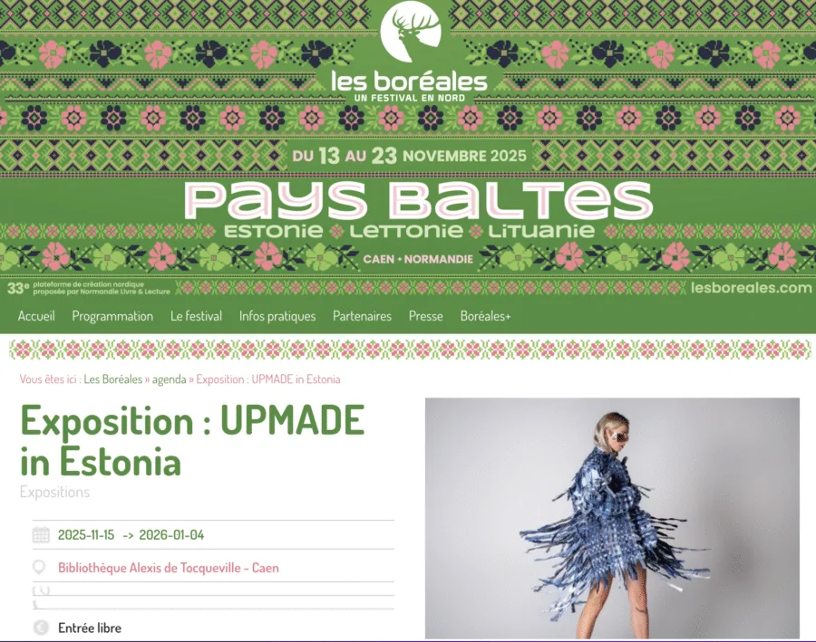 UPMADE IN ESTONIA @ Les Boréales (Caen, FRA)
