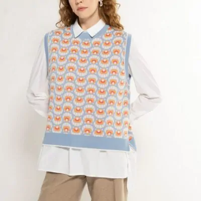 meriino vest SCALLOP by Woolish